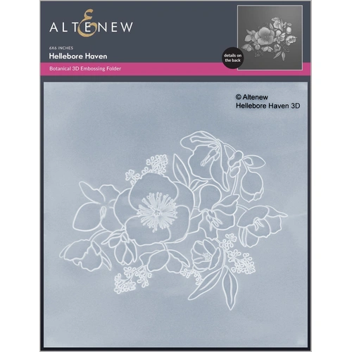 Altenew Hellebore Haven 3D Embossing Folder