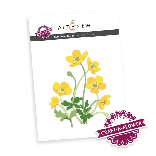 Altenew Craft-A-Flower: Buttercup Bunch Layering Die Set