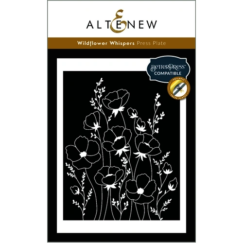 Altenew Wildflower Whispers Press Plate