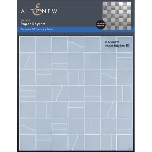Altenew Paper Rhythm 3D Embossing Folder