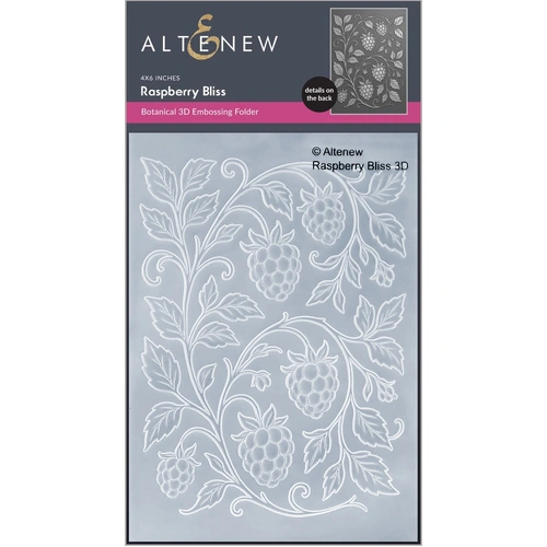 Altenew Raspberry Bliss 3D Embossing Folder
