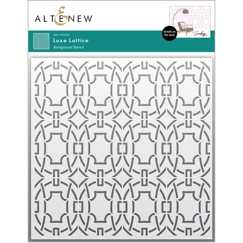Altenew Luxe Lattice Stencil