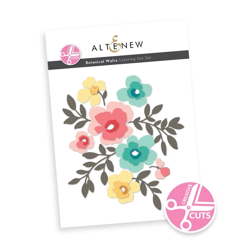 Altenew Creative Cuts: Botanical Waltz Layering Die Set