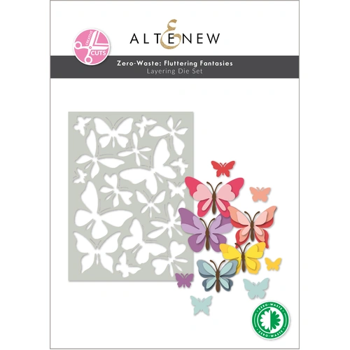 Altenew Creative Cuts: Zero-Waste Fluttering Fantasies Layering Die Set