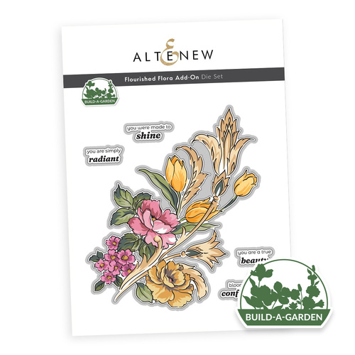 Altenew Build-A-Garden: Flourished Flora Add-On Die Set
