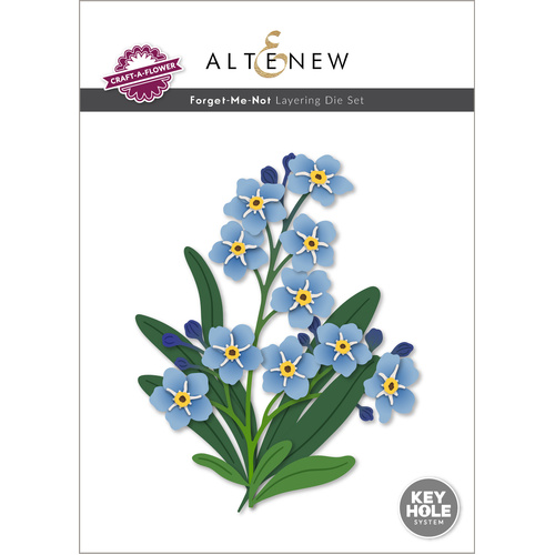 Altenew Craft-A-Flower: Forget-Me-Not Layering Die Set