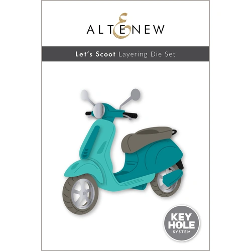 Altenew Let's Scoot Layering Die Set