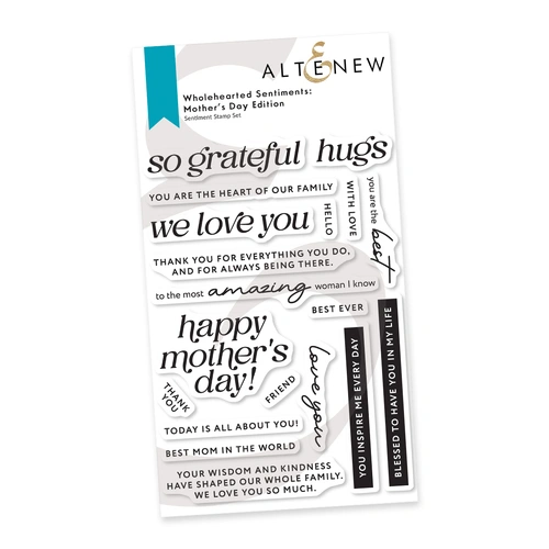 Altenew Wholehearted Sentiments: Mother's Day Edition Stamp Set