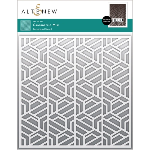 Altenew Geometric Mix Stencil