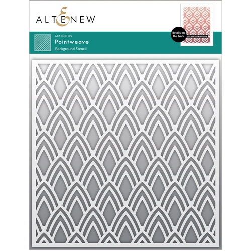 Altenew Pointweave Stencil