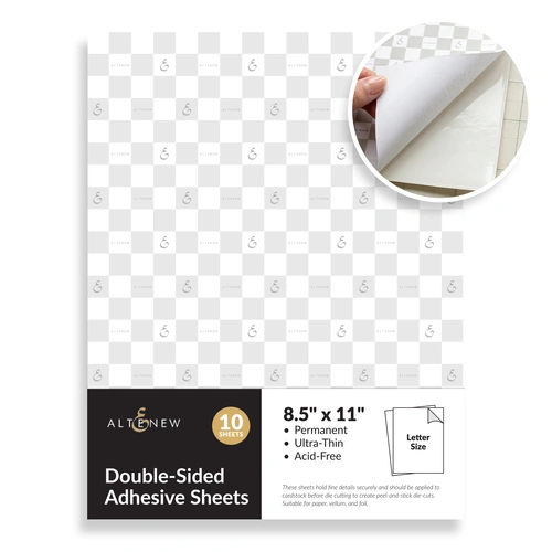 Altenew Double-sided Adhesive Sheets - 8.5" x 11" (10 sheets/set)