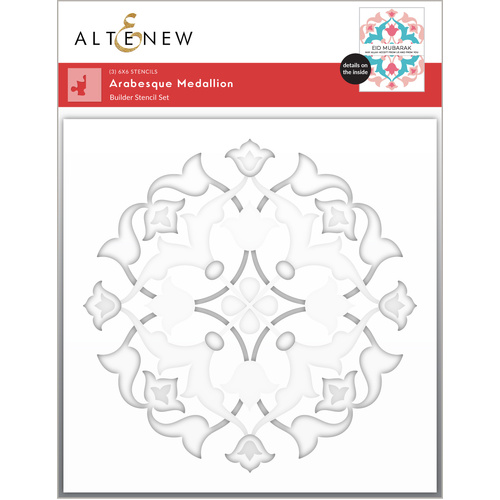 Altenew Arabesque Medallion Builder Stencil Set (3 in 1)