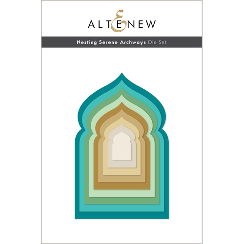 Altenew Nesting Serene Archways Die Set