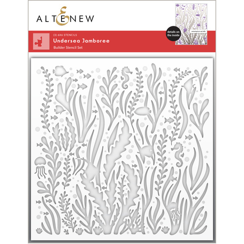 Altenew Undersea Jamboree Stencil Set (3 in 1)