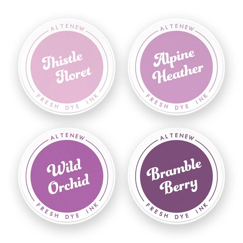 Altenew Fresh Dye Ink Pad Bundle - Highland Flora 
