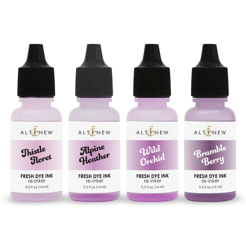 Altenew Fresh Dye Ink Reinker Bundle - Highland Flora 
