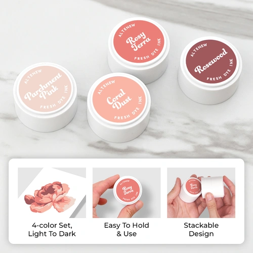 Altenew Fresh Dye Ink Mini Pods - Vintage Study