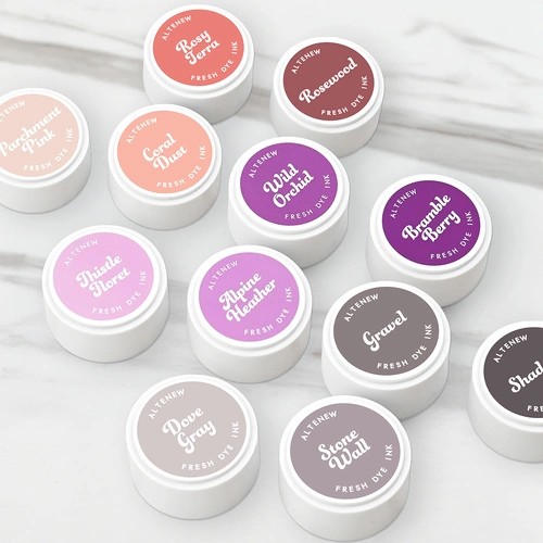 Altenew Fresh Dye Ink Mini Pods Bundle - Soft Earth & Bloom