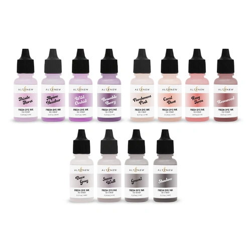Altenew Fresh Dye Ink Reinker Bundle - Soft Earth & Bloom 