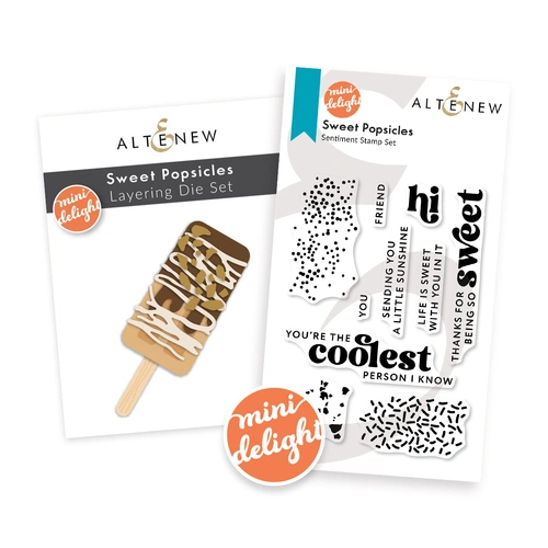 Altenew Mini Delight: Sweet Popsicles Stamp & Die Set