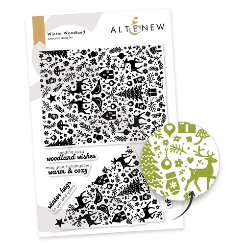 Altenew Winter Woodland Stamp Set
