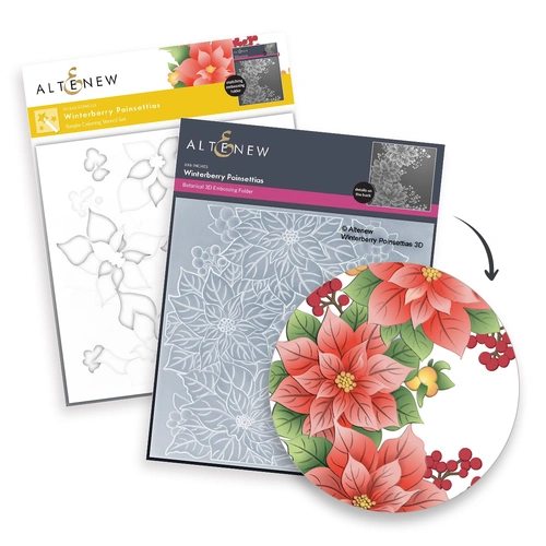 Altenew Winterberry Poinsettias Bundle