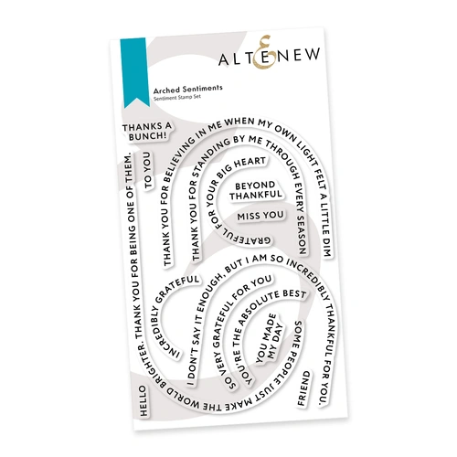 Altenew Arched Sentiments Stamp Set