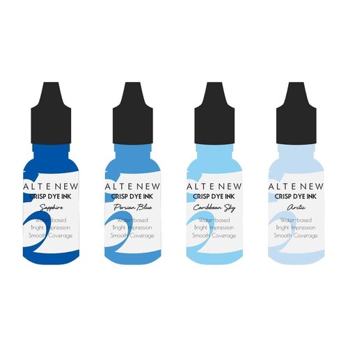 Altenew Glacier Caves Crisp Dye Ink Re-inker Bundle