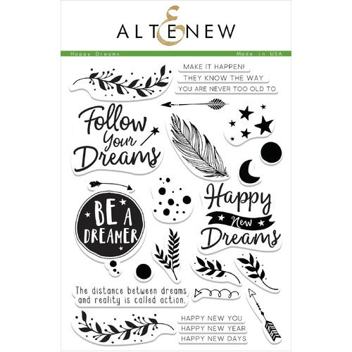 Altenew Happy Dreams Stamp Set
