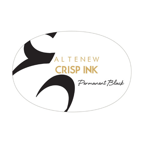 Altenew Permanent Black Crisp Dye Ink Pad