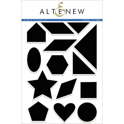 Altenew Simple Shapes XL Stamp Set