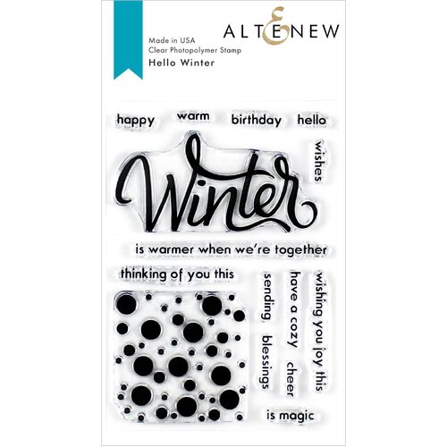 Altenew Hello Winter Stamp Set