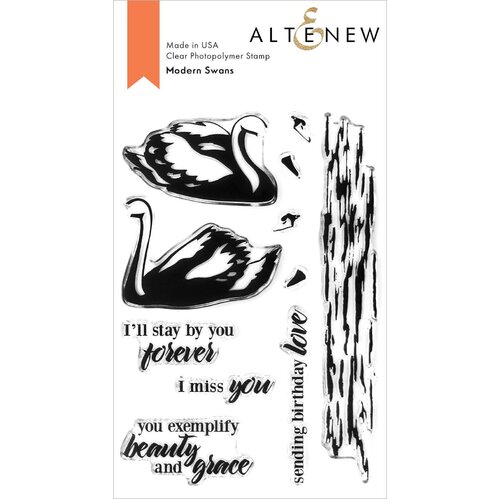 Altenew Modern Swans Stamp Set