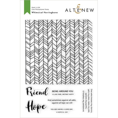 Altenew Whimsical Herringbone Stamp Set