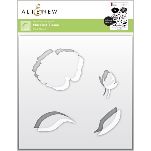 Altenew Marbled Bloom Mask Stencil