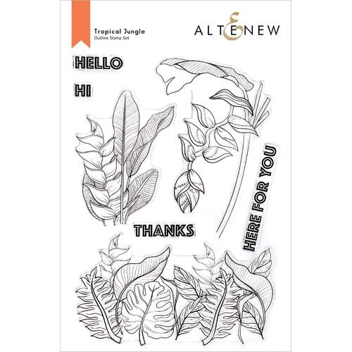 Altenew Tropical Jungle Stamp Set