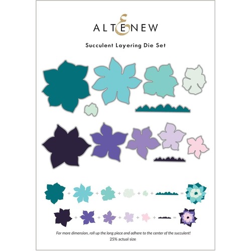 Altenew Succulent Layering Die Set