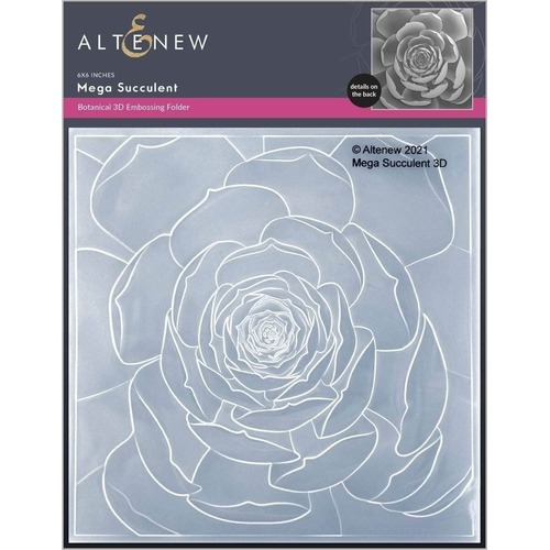 Altenew Mega Succulent 3D Embossing Folder