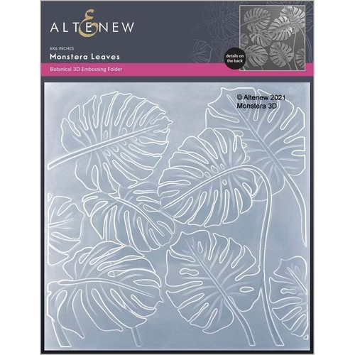 Altenew Monstera Leaves 3D Embossing Folder