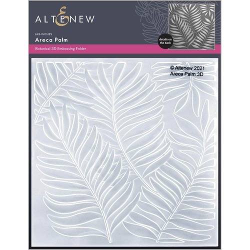 Altenew Areca Palm 3D Embossing Folder