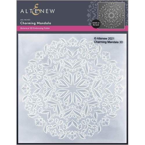 Altenew Charming Mandala 3D Embossing Folder