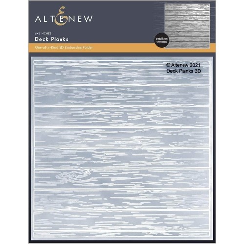 Altenew Deck Planks 3D Embossing Folder