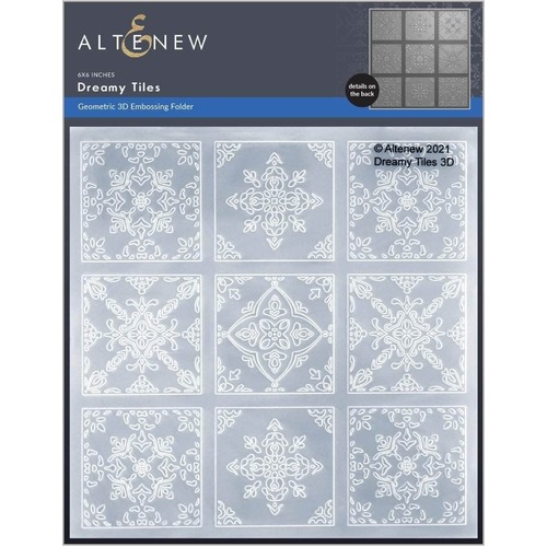 Altenew Dreamy Tiles 3D Embossing Folder