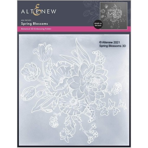 Altenew Spring Blossoms 3D Embossing Folder