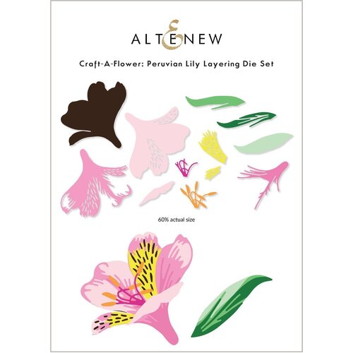 Altenew Craft-a-Flower : Peruvian Lily Layering Die Set