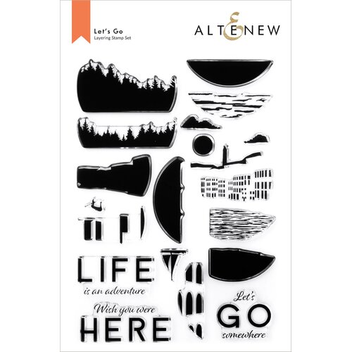 Altenew Let's Go Stamp Set