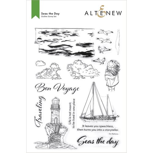 Altenew Seas the Day Stamp Set