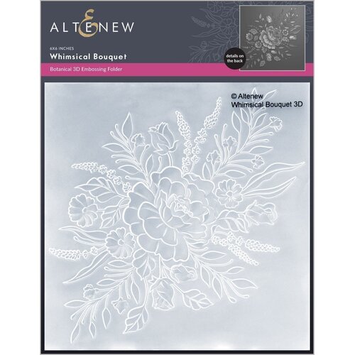 Altenew Whimsical Bouquet 3D Embossing Folder