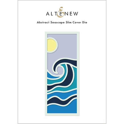 Altenew Abstract Seascape Slim Cover Die