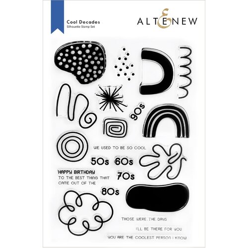 Altenew Cool Decades Stamp Set